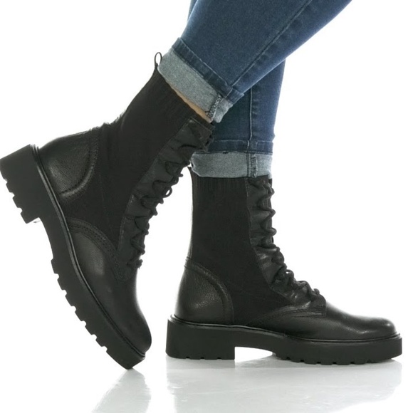 Paul Green Kaiden Combat Boots Black Size US 8 / UK 5.5   - NWOB - Picture 2 of 3